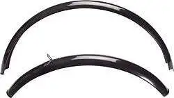 Skärmset Monark/Crescent plåt 58/559 mm svart