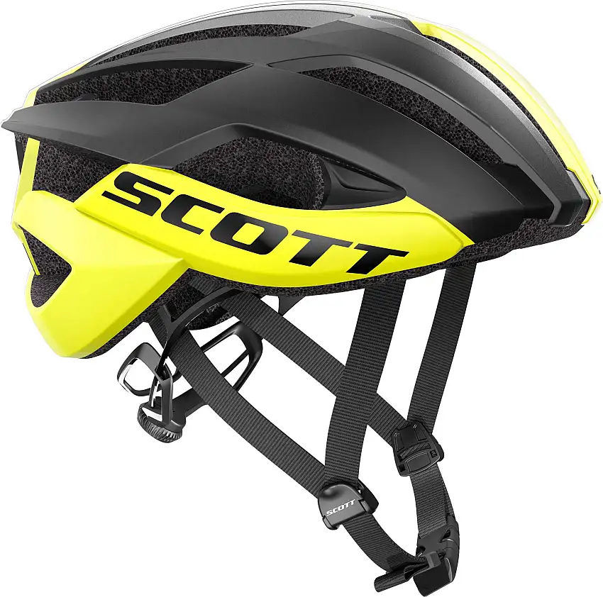 Cykelhjälm Scott ARX Plus MIPS gul/svart