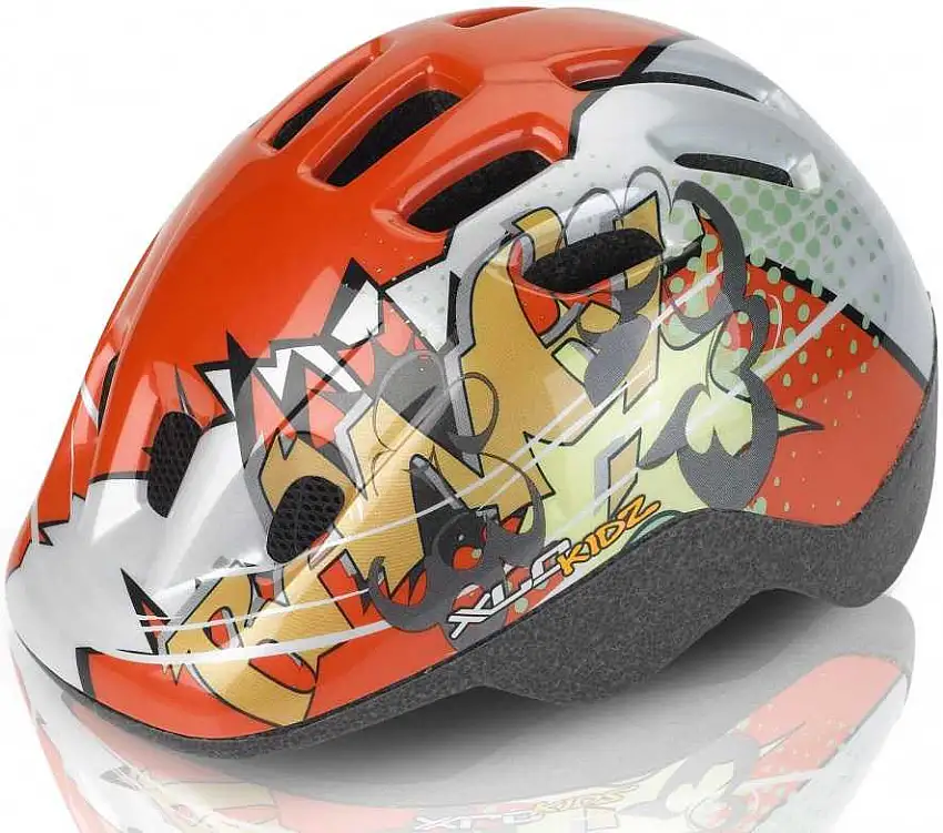 Cykelhjälm XLC Bh-C12 röd/silver