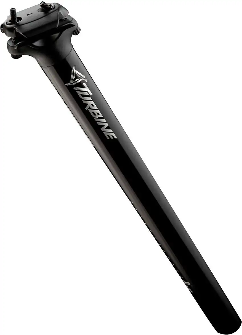Sadelstolpe Race Face Turbine 27.2 x 400 mm svart