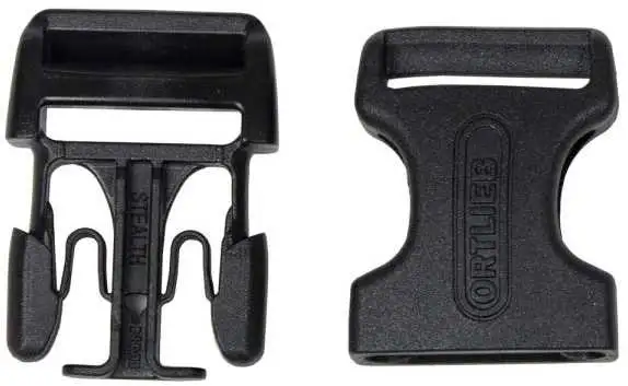 ORTLIEB BUCKLE STEALTH 25 MM 1 PAR