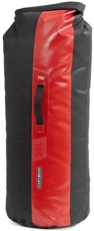 Dry Bag Ortlieb Ps490 vattentät 59 liter svart/röd