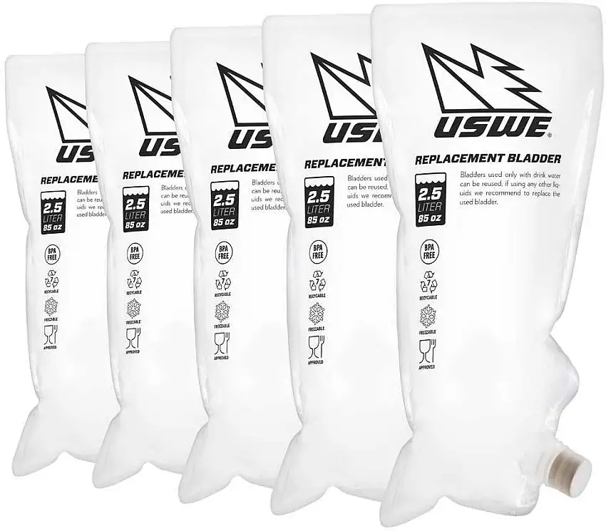 Vätskebehållare USWE Refill 2.5 l transparent 5-pack