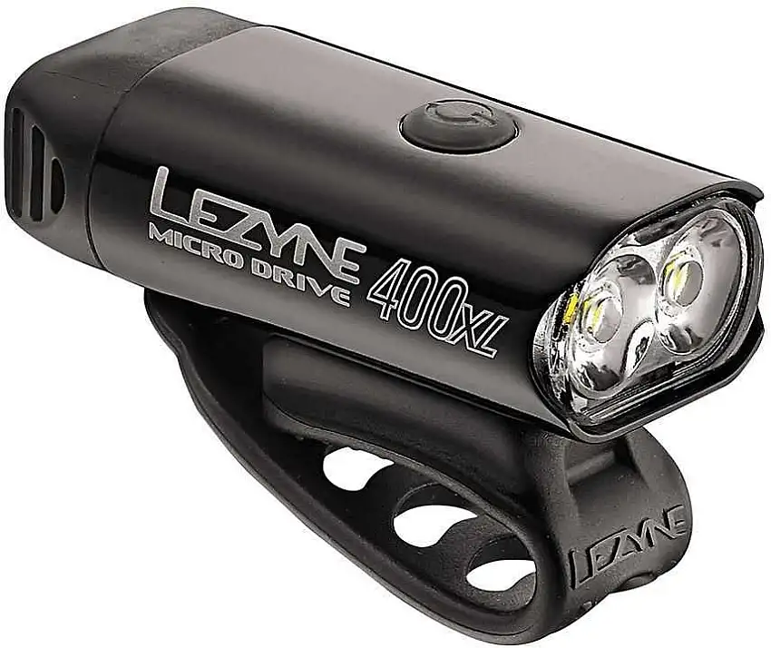 Framlampa Lezyne Micro Drive 400XL laddningsbar