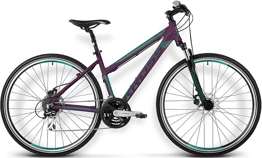 Kross Evado 3.0 dam lila/grön