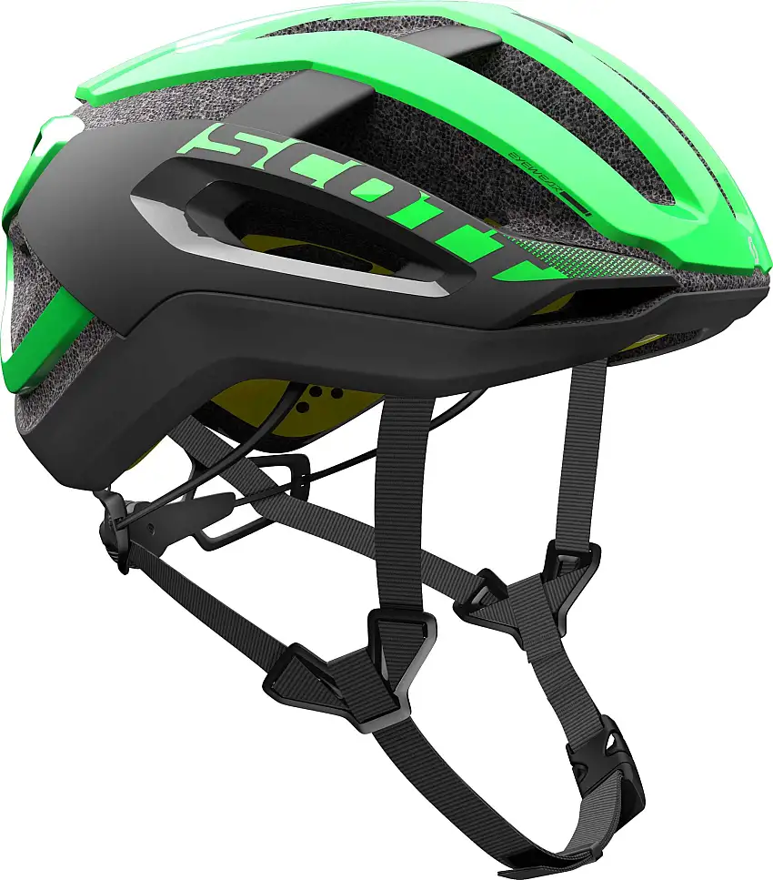 Cykelhjälm Scott Centric Plus MIPS grön/svart