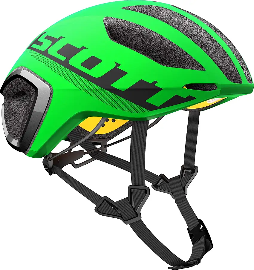 Cykelhjälm Scott cadence Plus MIPS grön/svart