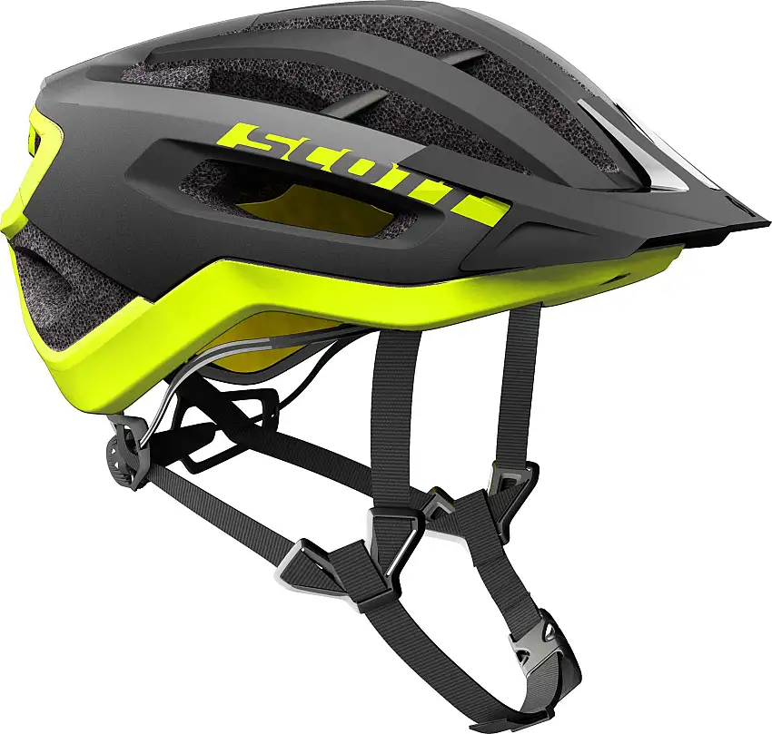 Cykelhjälm Scott Fuga Plus MIPS black/yellow rc