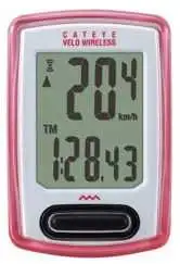 Cykeldator Cateye CC-VT230W Velo trådlös rosa