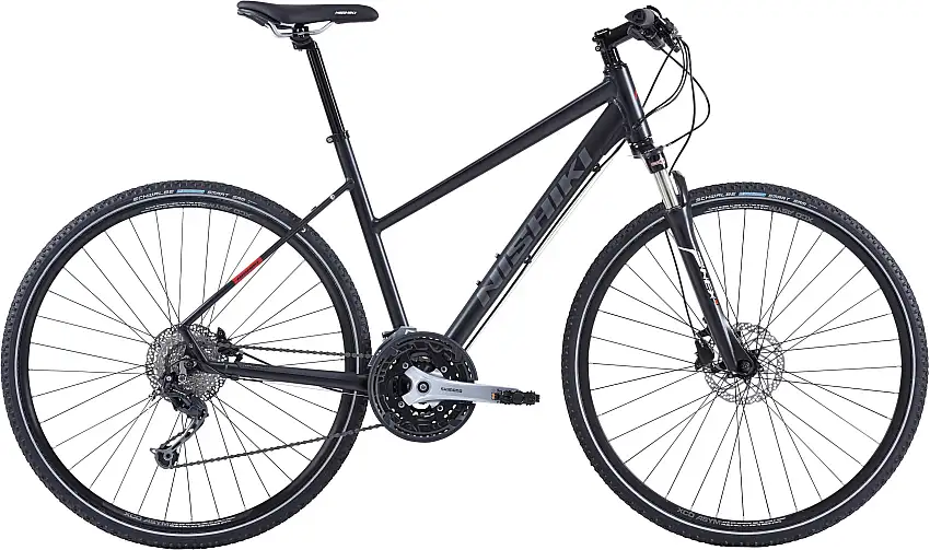 Nishiki X-Seven dam svart