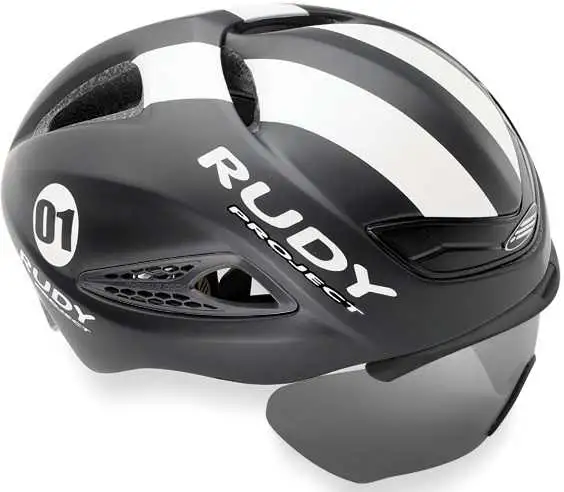 Cykelhjälm Rudy Project Boost 01 Inkl. Visir black/White matte