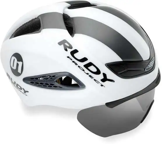 Cykelhjälm Rudy Project Boost 01 Inkl. Visir white/graphite matte