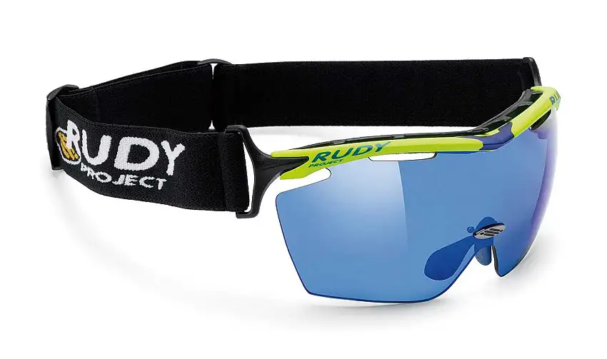 Cykelglasögon Rudy Project Genetyk Yellow Fluo