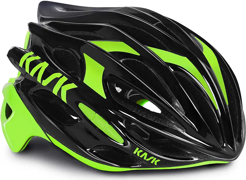 Cykelhjälm Kask Mojito svart/lime