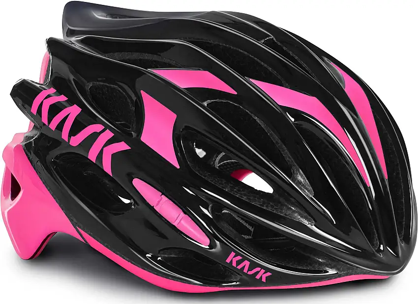 Cykelhjälm Kask Mojito svart/fuchsia