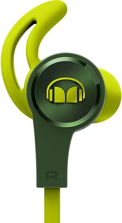 Hörlurar Monster ISport Achieve In-Ear grön