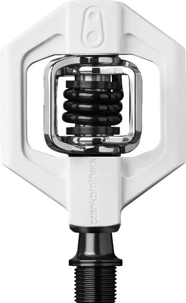 Cykelpedaler Crankbrothers Candy 1 vit/svart inkl. pedalklossar