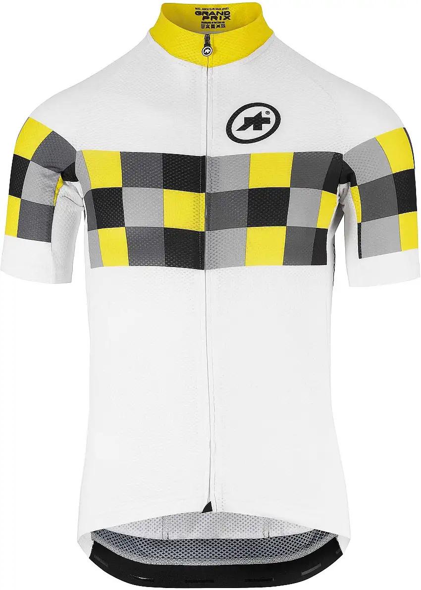 Tröja Assos SS.Grandprixjersey_Evo8 vit/gul