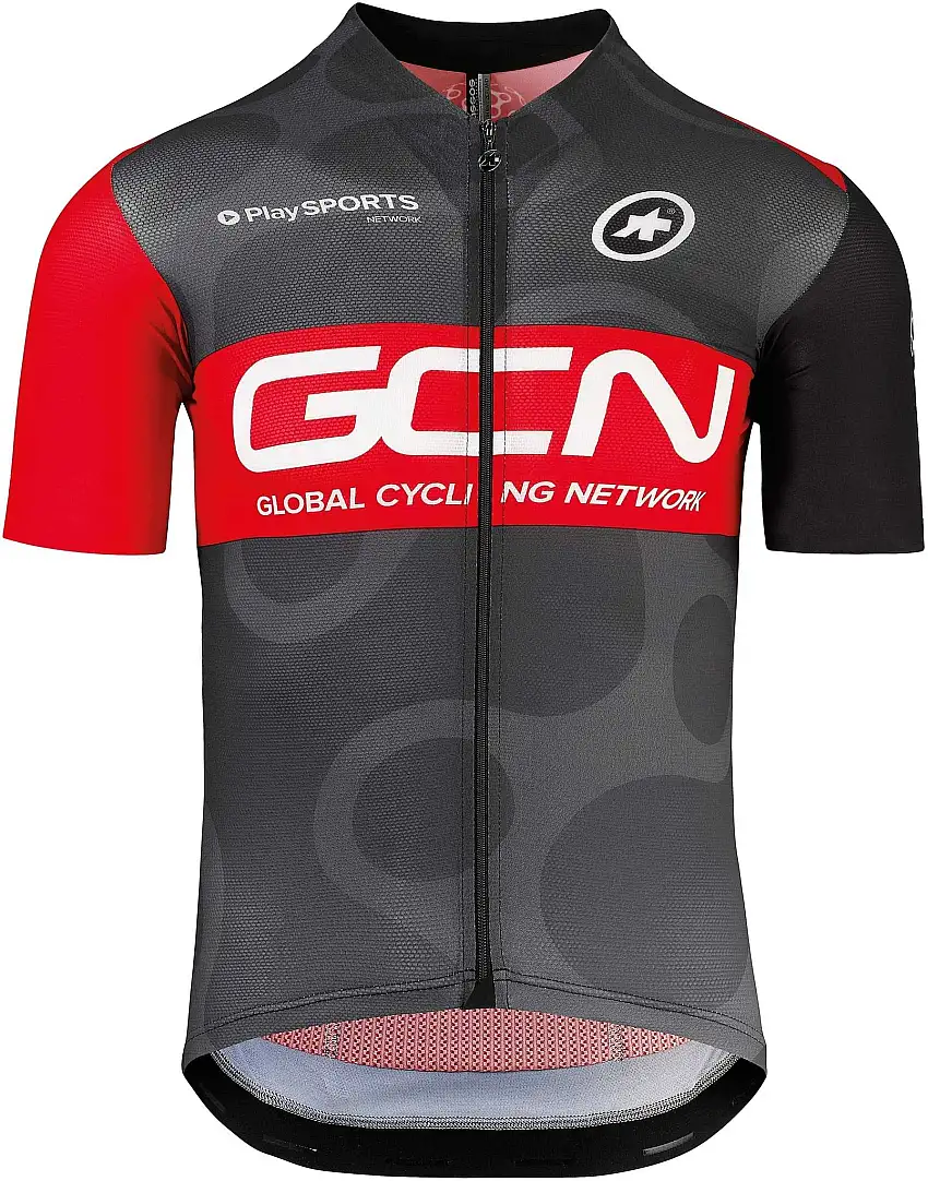 Tröja Assos SS.Gcn Pro Team svart/röd