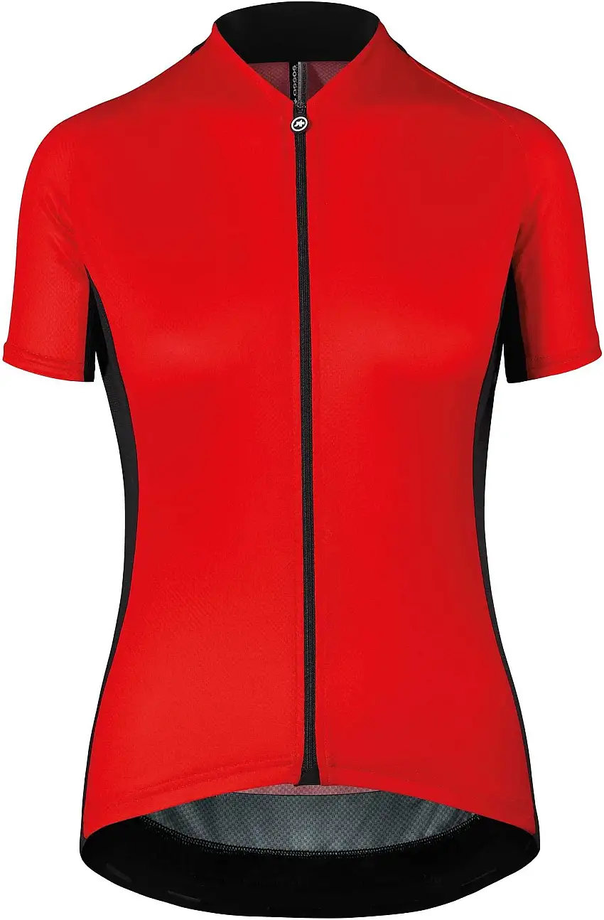 Tröja Assos Uma GT Short Sleeve dam röd