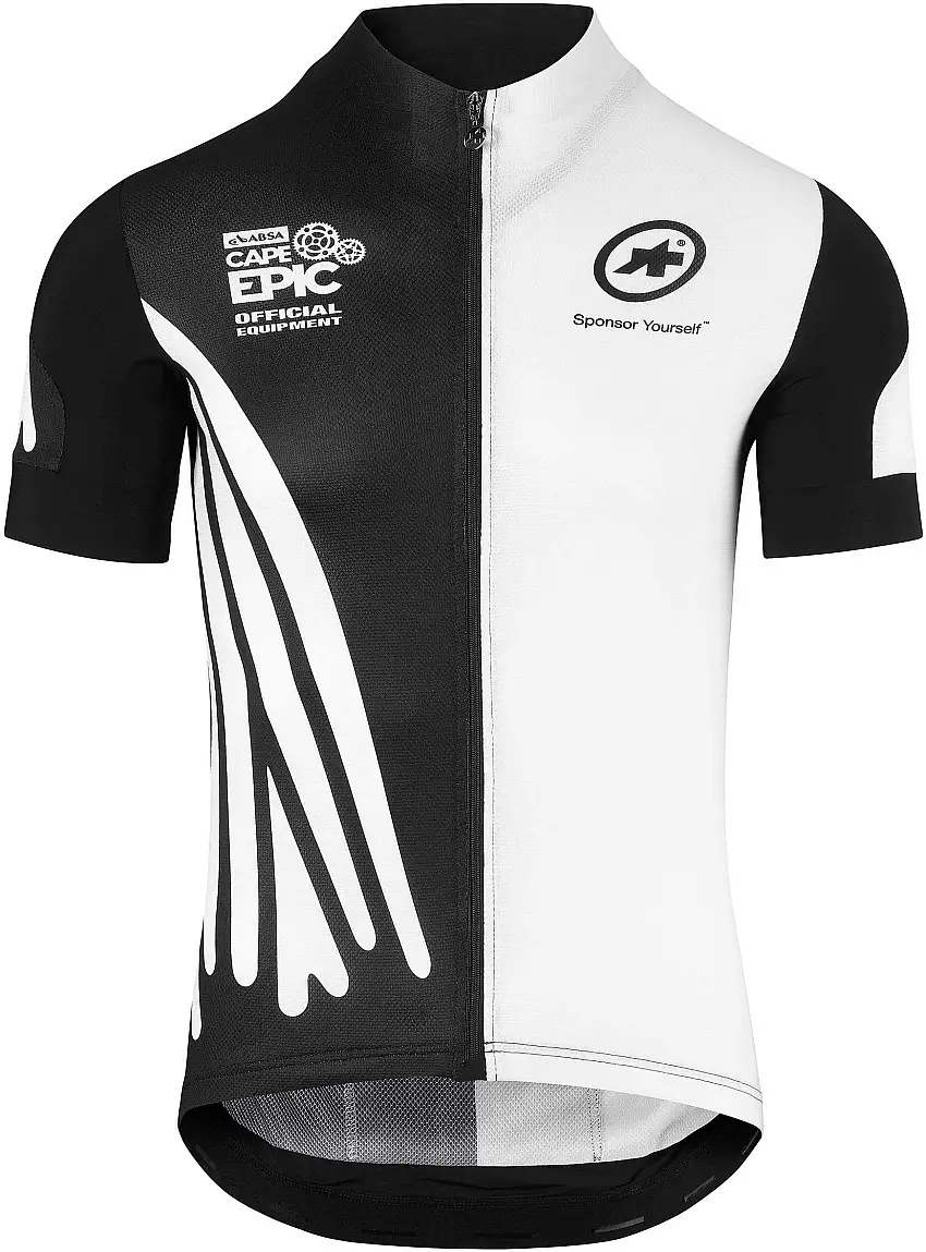Tröja Assos SS.Capeepicxcjersey_Evo7 vit/svart