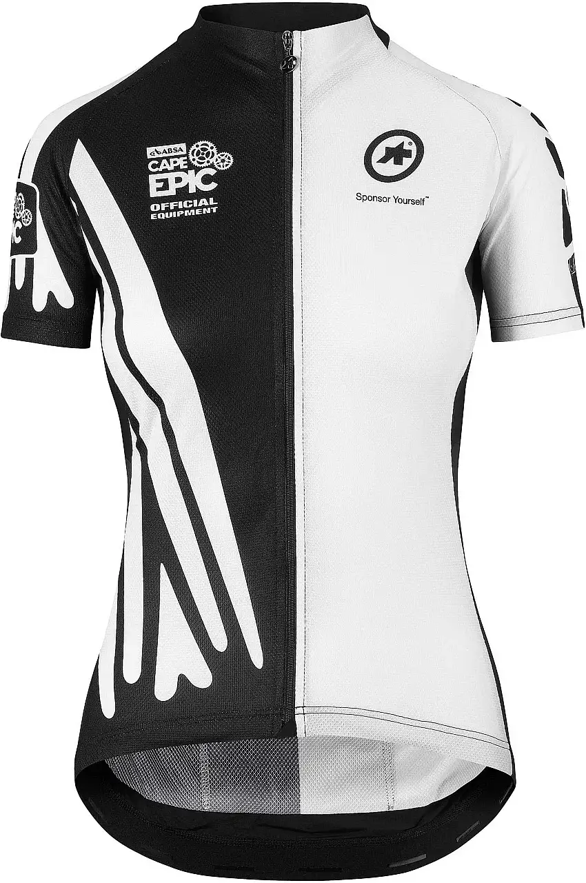 Tröja Assos SS.Capeepicxcjersey_Evo7 dam vit/svart