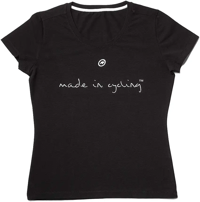 T-Shirt Assos Made In Cycling SS dam svart