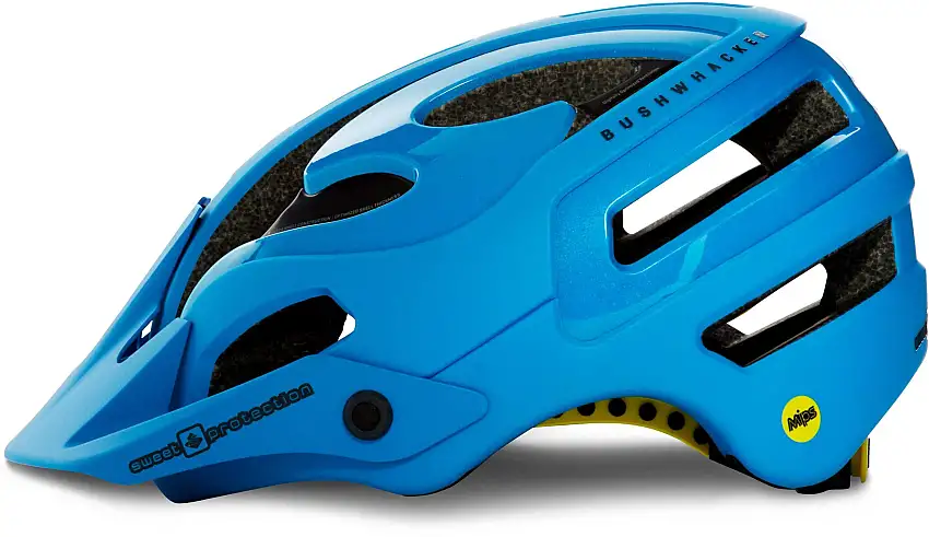Cykelhjälm Sweet Protection Bushwhacker II MIPS blå metallic