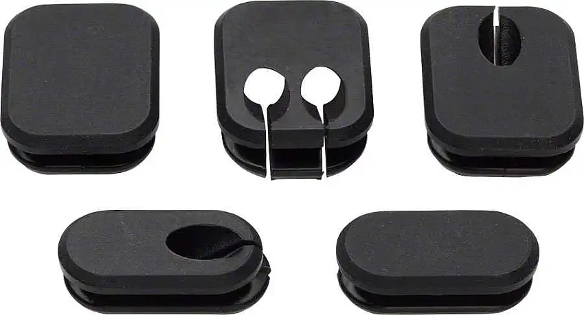 Ramplugg Salsa Thin för intern kabeldragning 5-pack