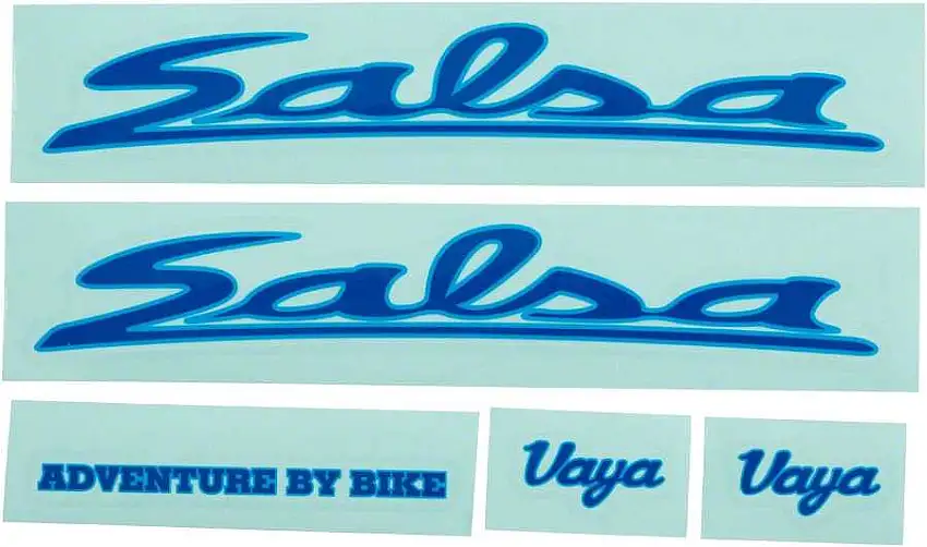 Dekaler Salsa Vaya Travel blå