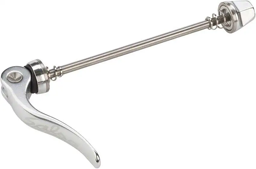Snabblås Salsa Fat Flip-Offs Stainless fram silver