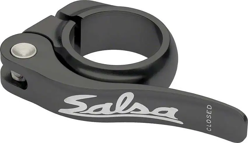 Sadelstolpsklamma Salsa Flip-Lock 36.4 mm svart