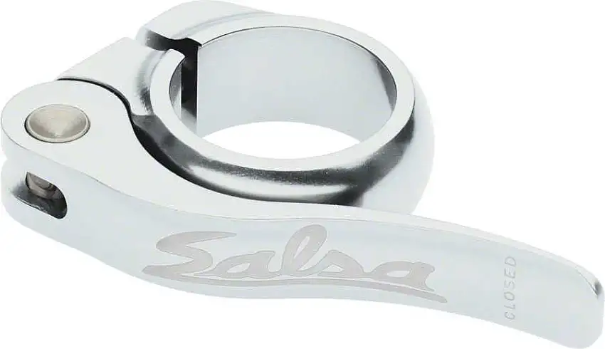 Sadelstolpsklamma Salsa Flip-Lock 30.0 mm silver