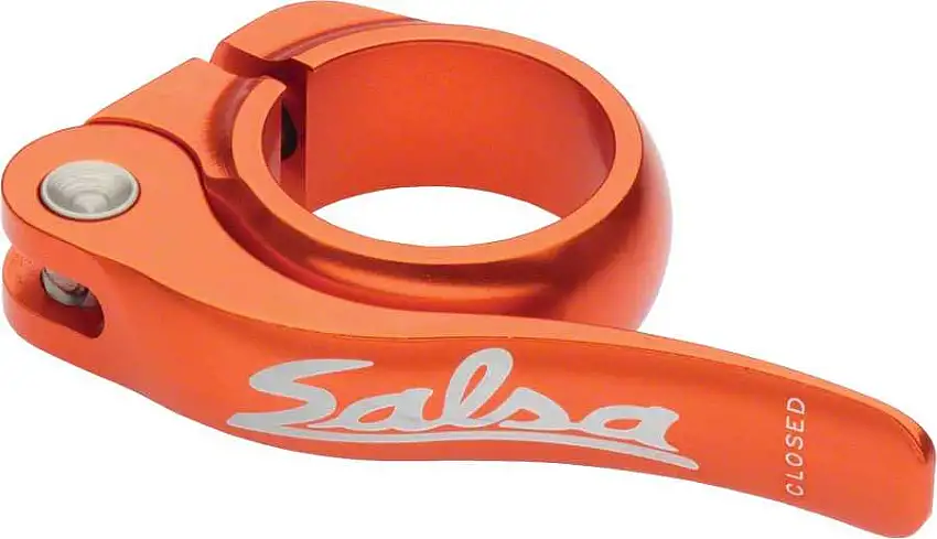 Sadelstolpsklamma Salsa Flip-Lock 30.0 mm orange