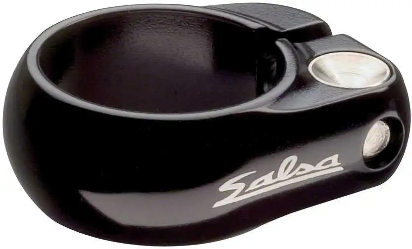 Sadelstolpsklamma Salsa Lip-Lock 28.6 mm svart