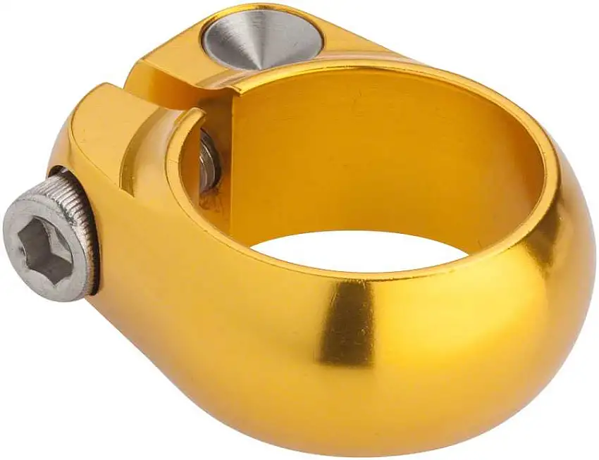 Sadelstolpsklamma Salsa Lip-Lock 35.0 mm guld