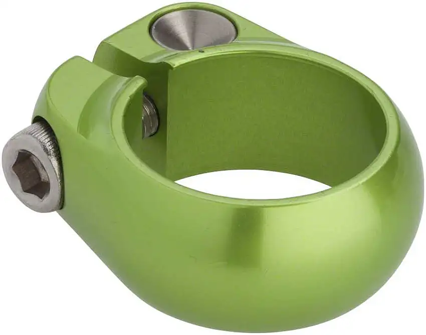 Sadelstolpsklamma Salsa Lip-Lock 35.0 mm limegrön