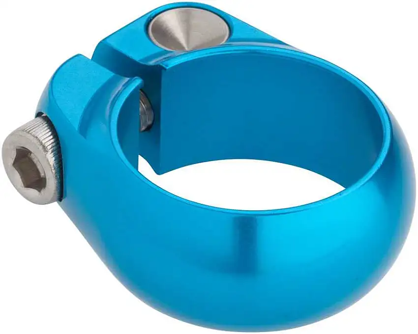 Sadelstolpsklamma Salsa Lip-Lock 35.0 mm teal