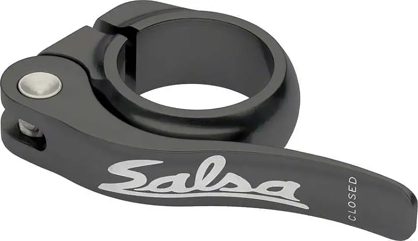 Sadelstolpsklamma Salsa Flip-Lock 33.1 mm svart