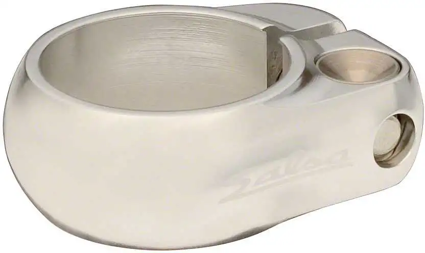 Sadelstolpsklamma Salsa Lip-LockR 36.4 mm silver
