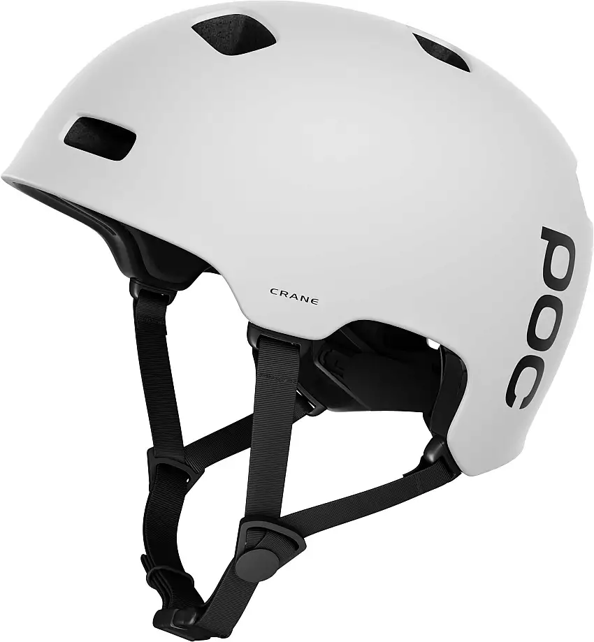 Cykelhjälm POC Crane matt vit