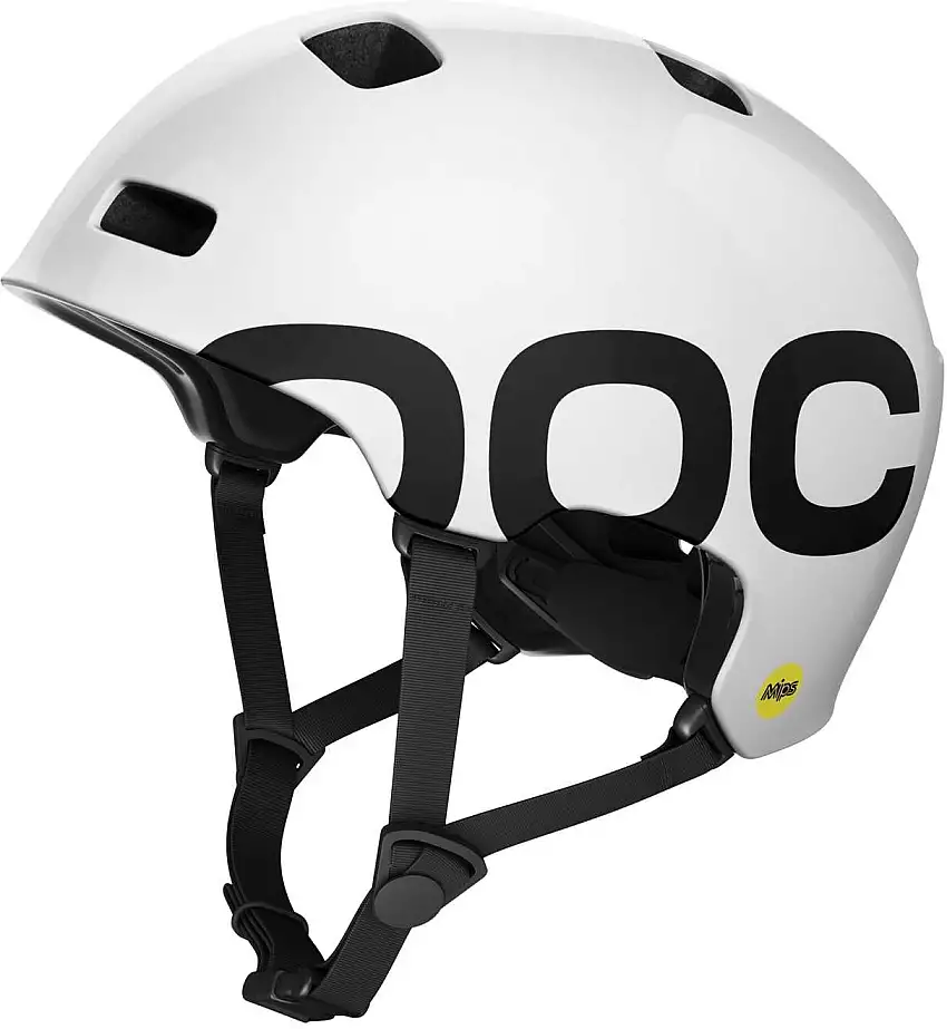 Cykelhjälm POC Crane MIPS vit