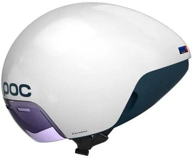 Cykelhjälm POC Cerebel vit