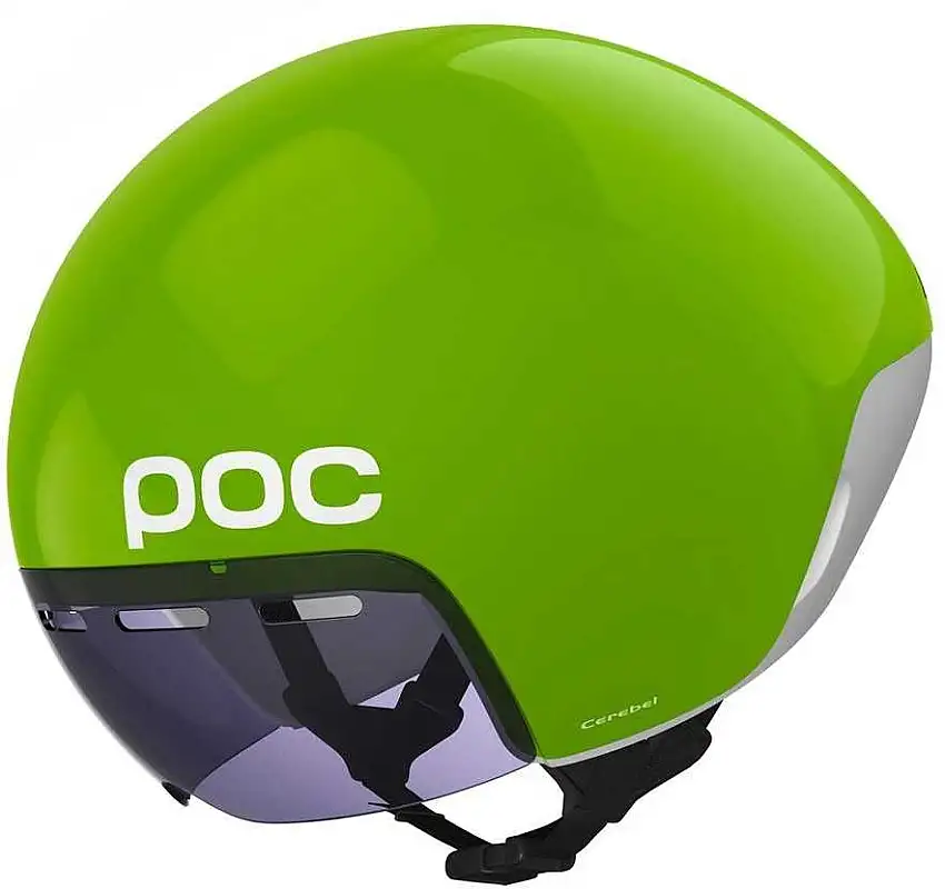 Cykelhjälm POC Cerebel grön