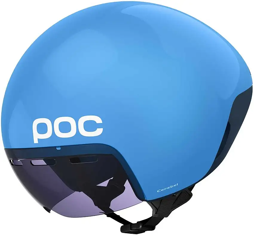 Cykelhjälm POC Cerebel blå