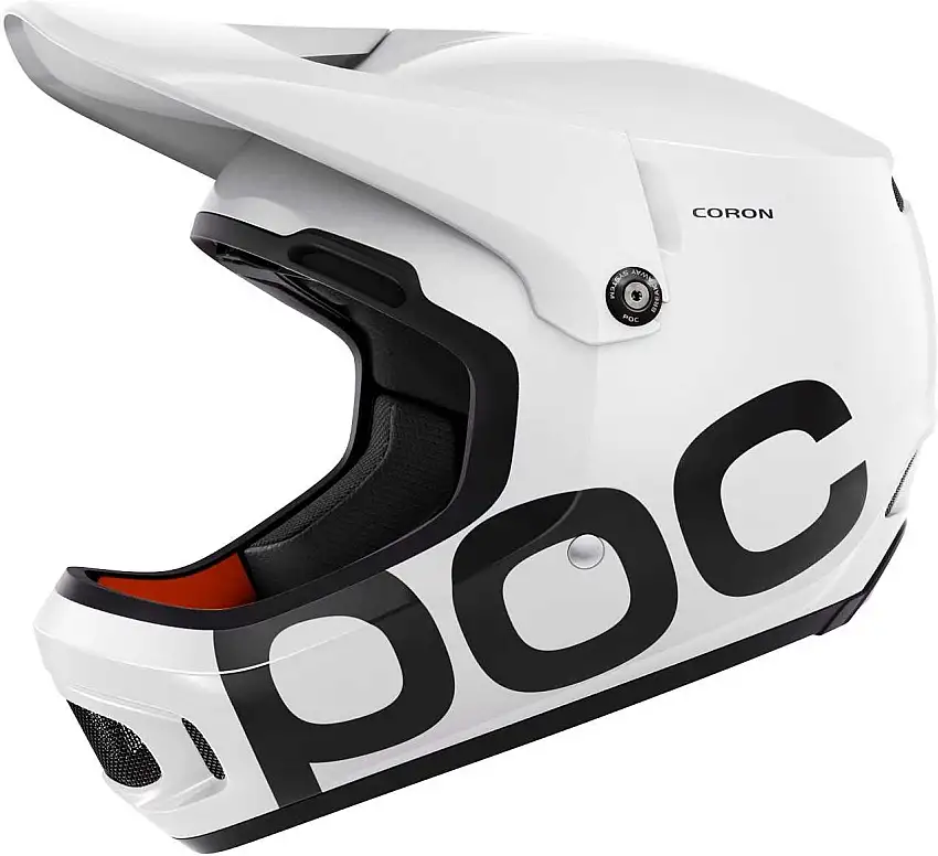 Cykelhjälm POC Coron vit
