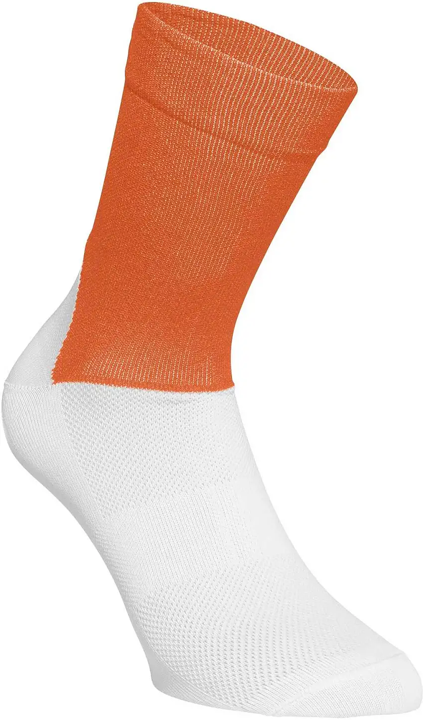 Strumpor POC Essential Road orange/vit