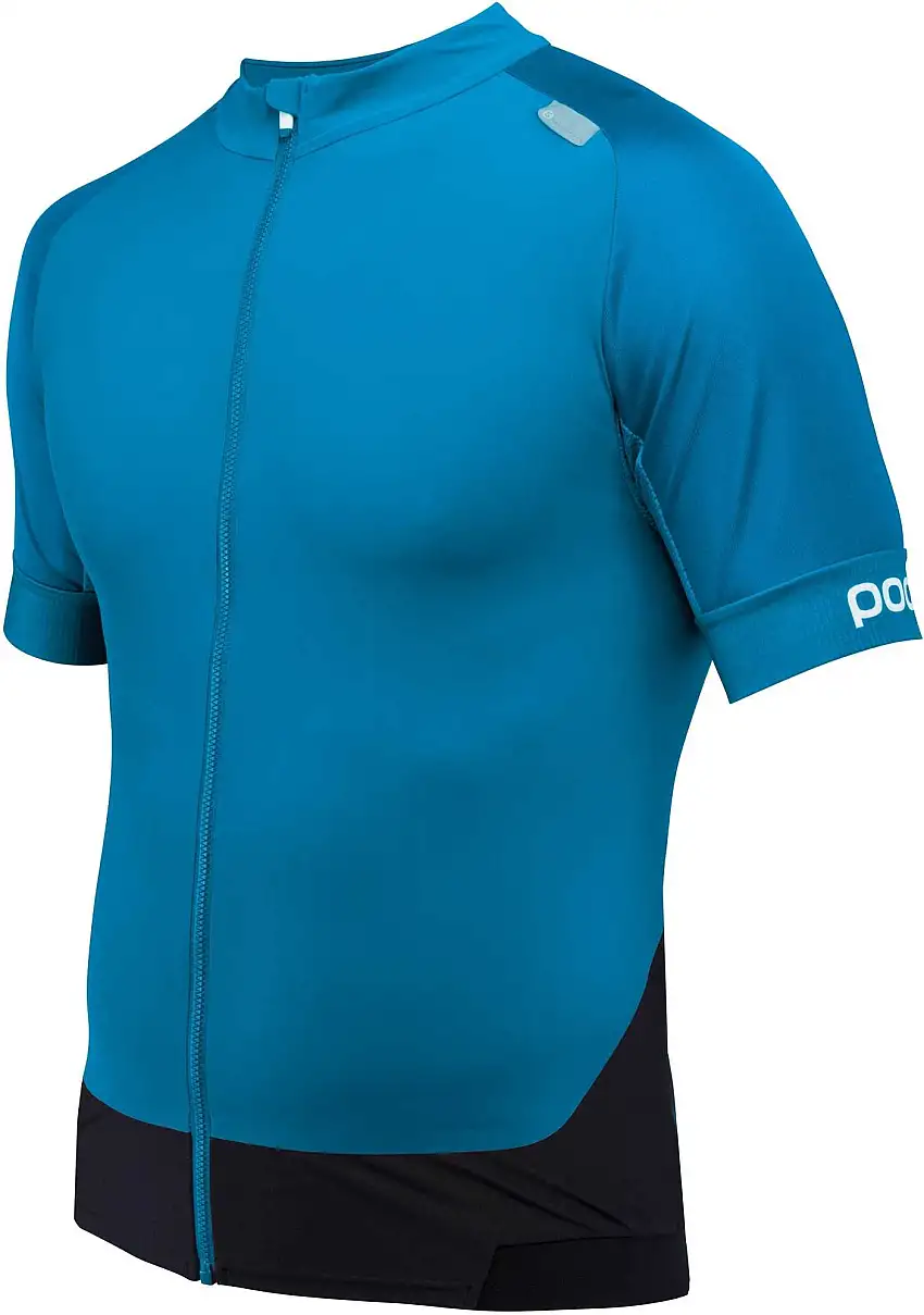 Tröja POC Resistance Pro XC Zip Tee blå