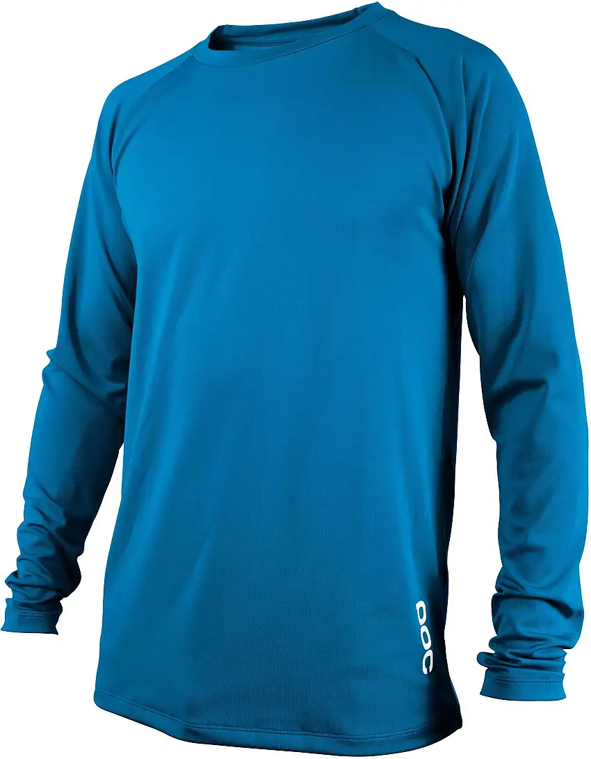 Tröja POC Resistance DH LS blå