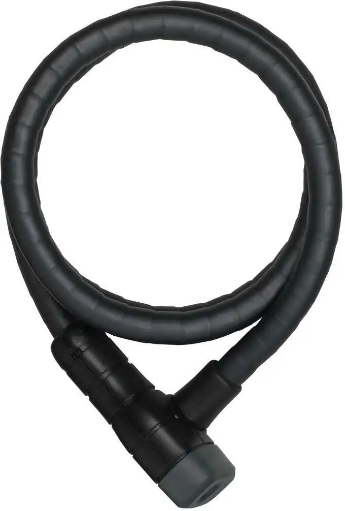 Vajerlås Abus Steel-O-Flex 6615 Microflex 15 x 1200 mm svart